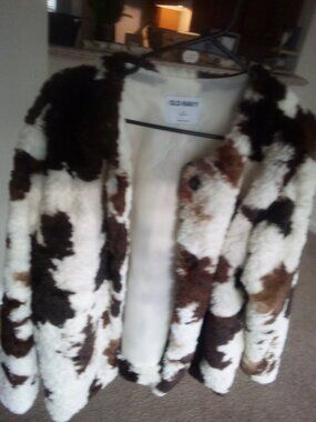 Fuzzy fur furry coat plush